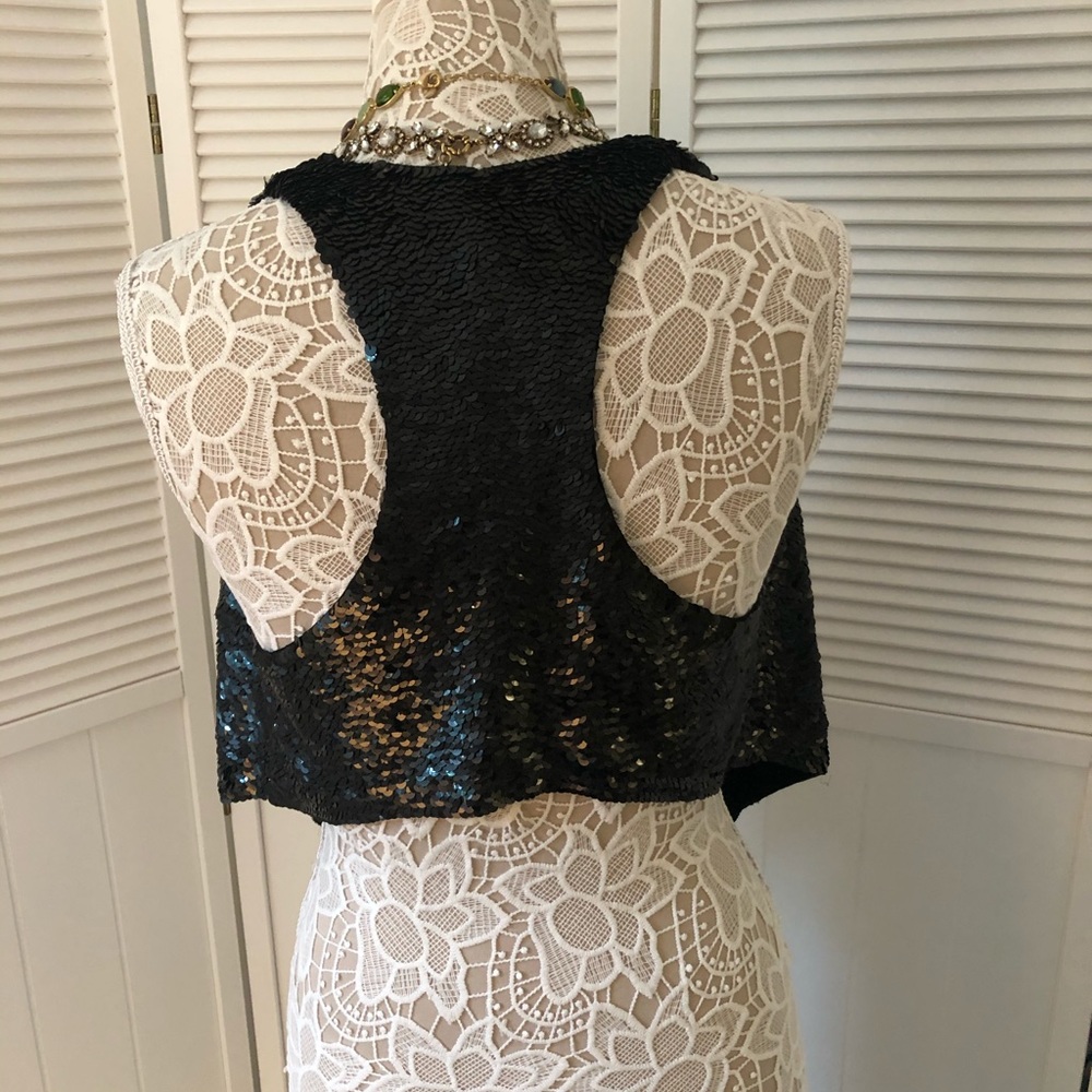 SOLD Isabel Marant sequined vest 0 Gossip Girl - Picture 7 of 7